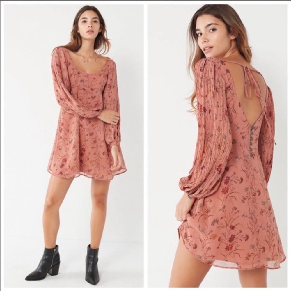Flora 70s inspired dress